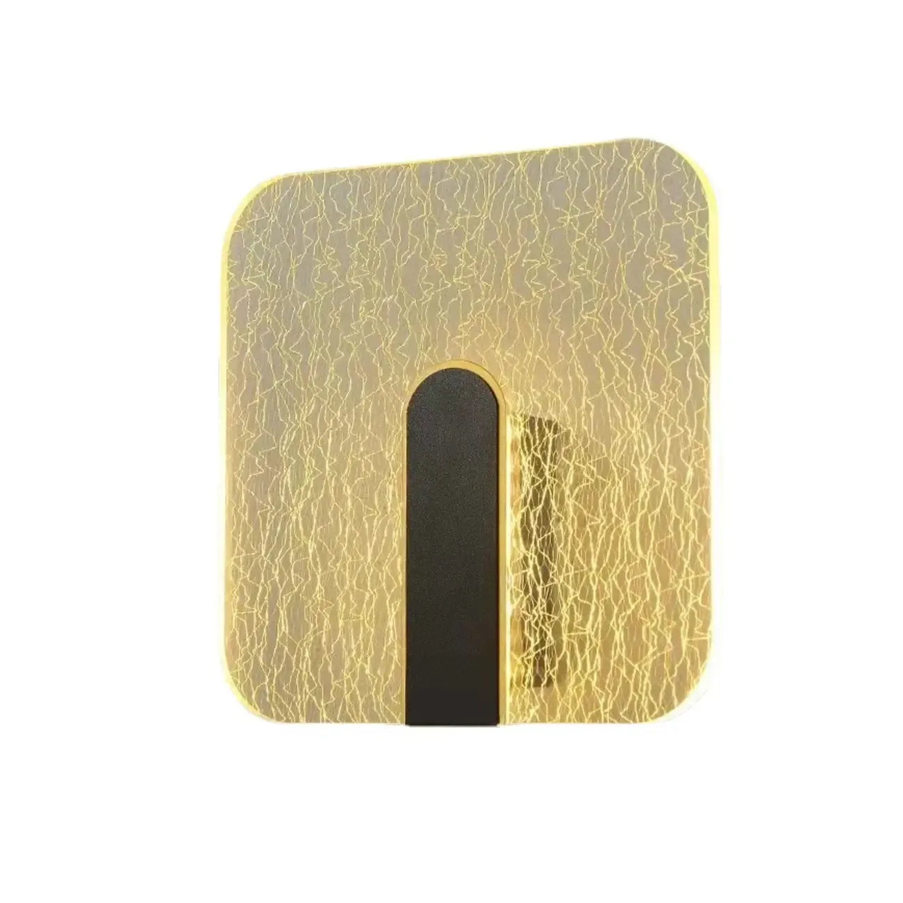 Modern Glass Gold Black Decorative Wall Sconce