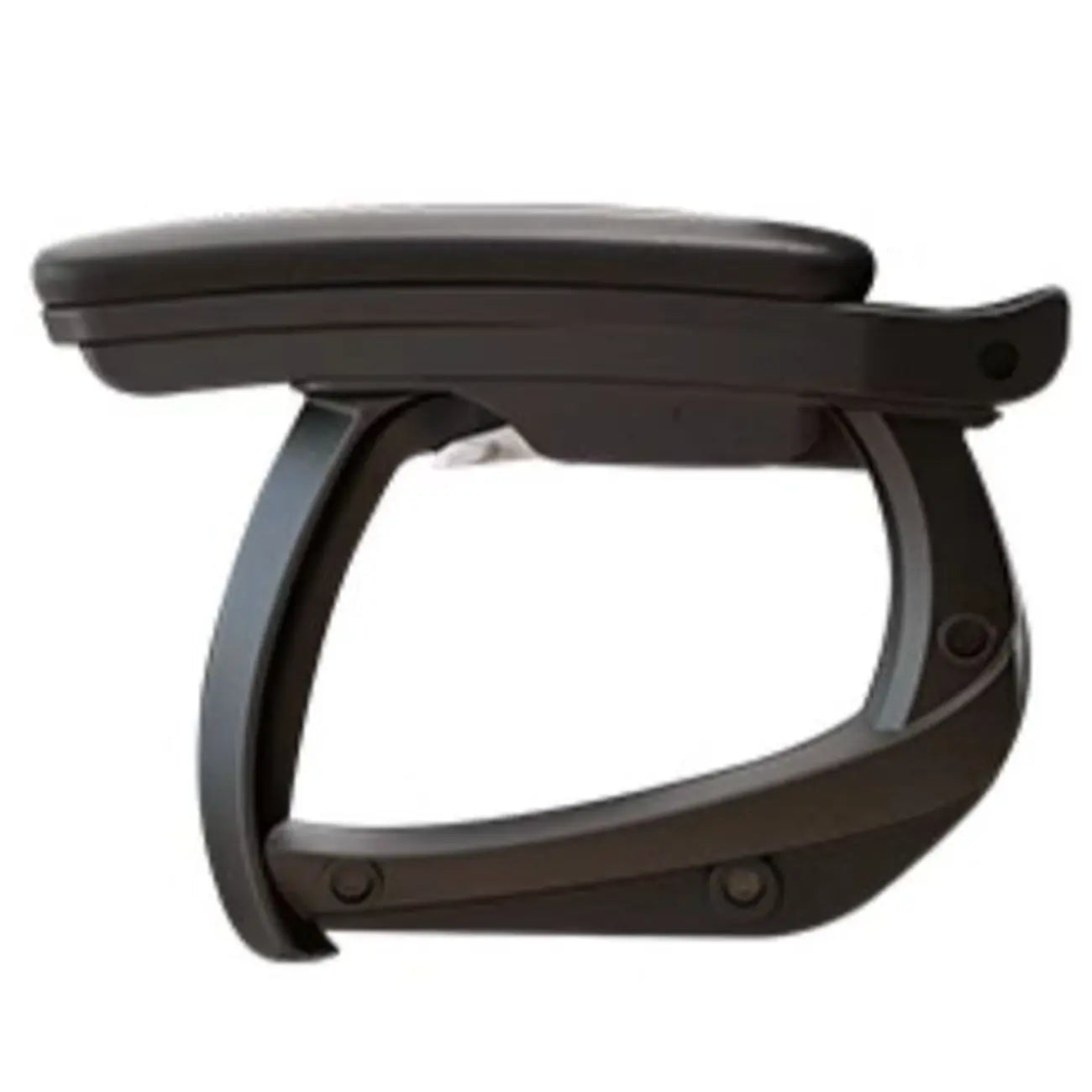 Luxurious Ink Leather Steel Reclining Office Chair