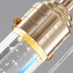 Modern Spiral Crystal Gold LED Chandelier Pendant Light