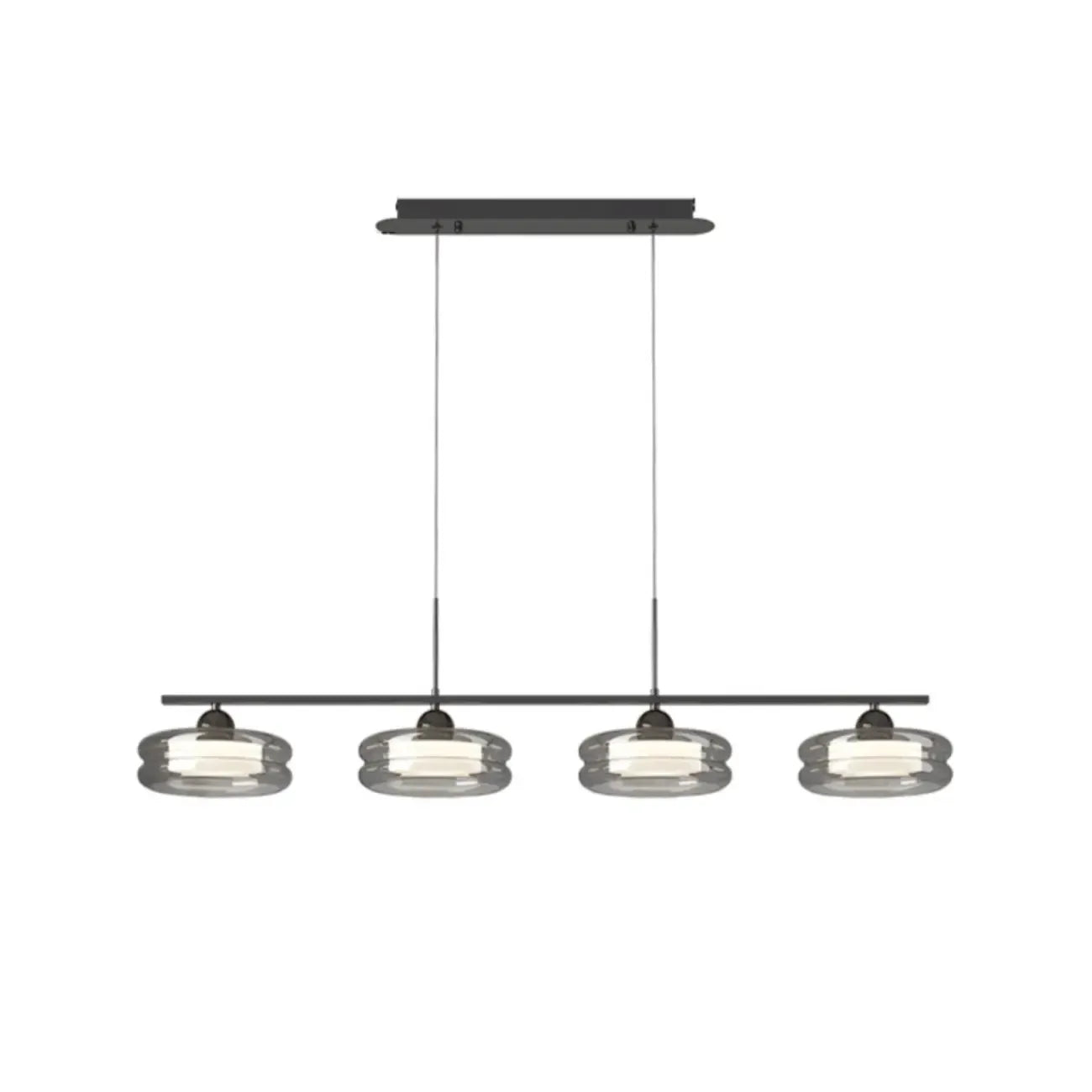 Modern 3-Gear Dimming LED Island Pendant Light for Kitchen