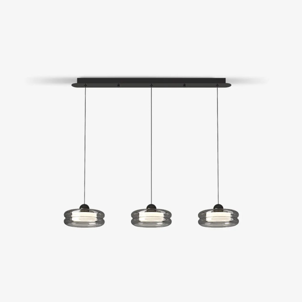 Modern 3-Gear Dimming LED Island Pendant Light for Kitchen