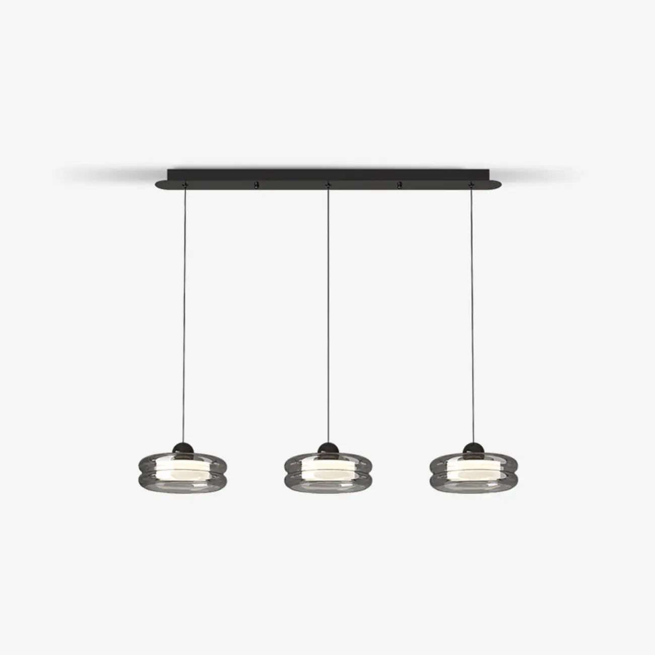 Modern 3-Gear Dimming LED Island Pendant Light for Kitchen