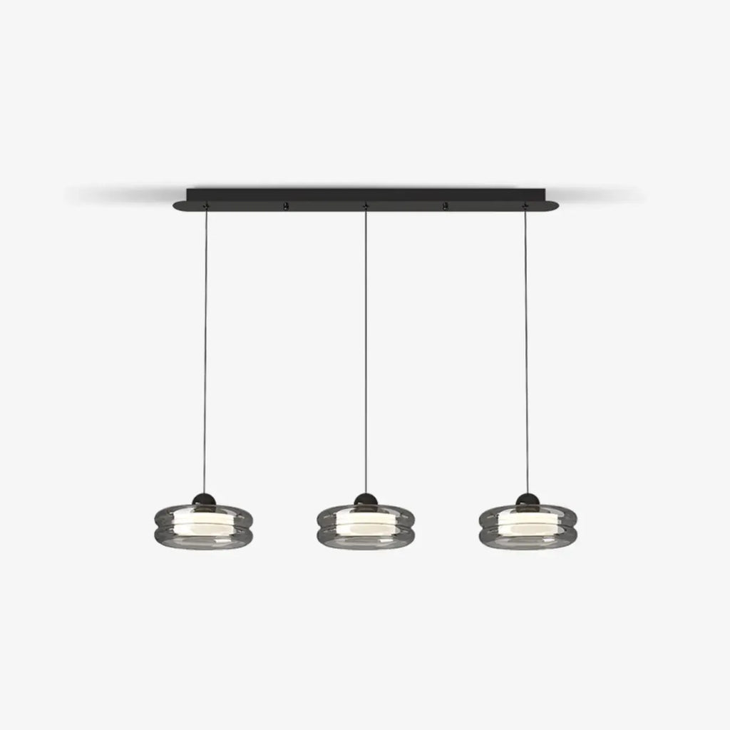 Modern 3-Gear Dimming LED Island Pendant Light for Kitchen