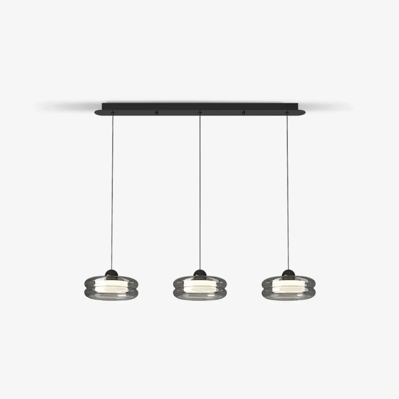 Modern 3-Gear Dimming LED Island Pendant Light for Kitchen