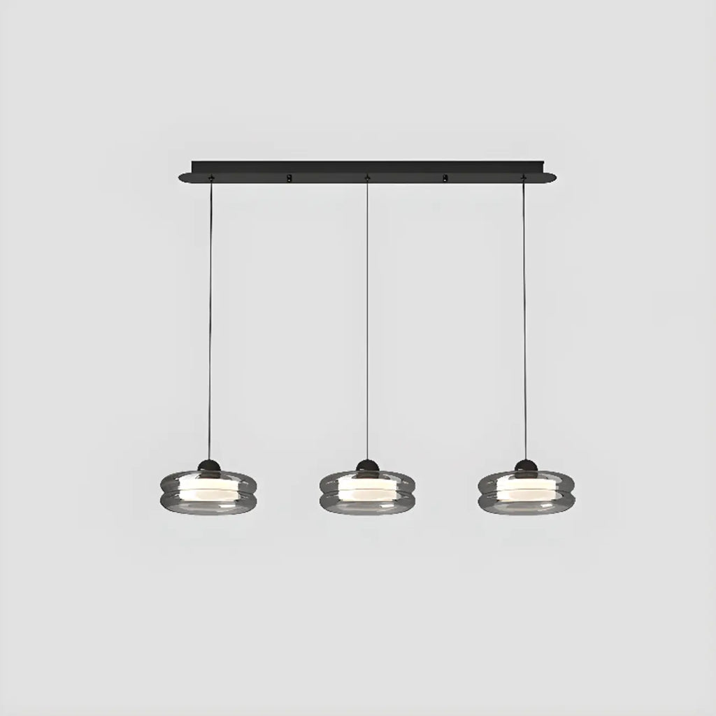 Modern 3-Gear Dimming LED Island Pendant Light for Kitchen