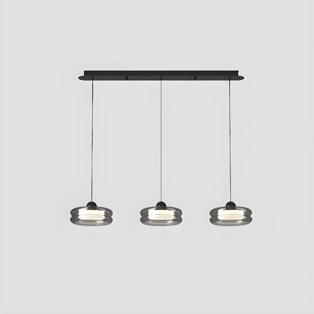 Modern 3-Gear Dimming LED Island Pendant Light for Kitchen