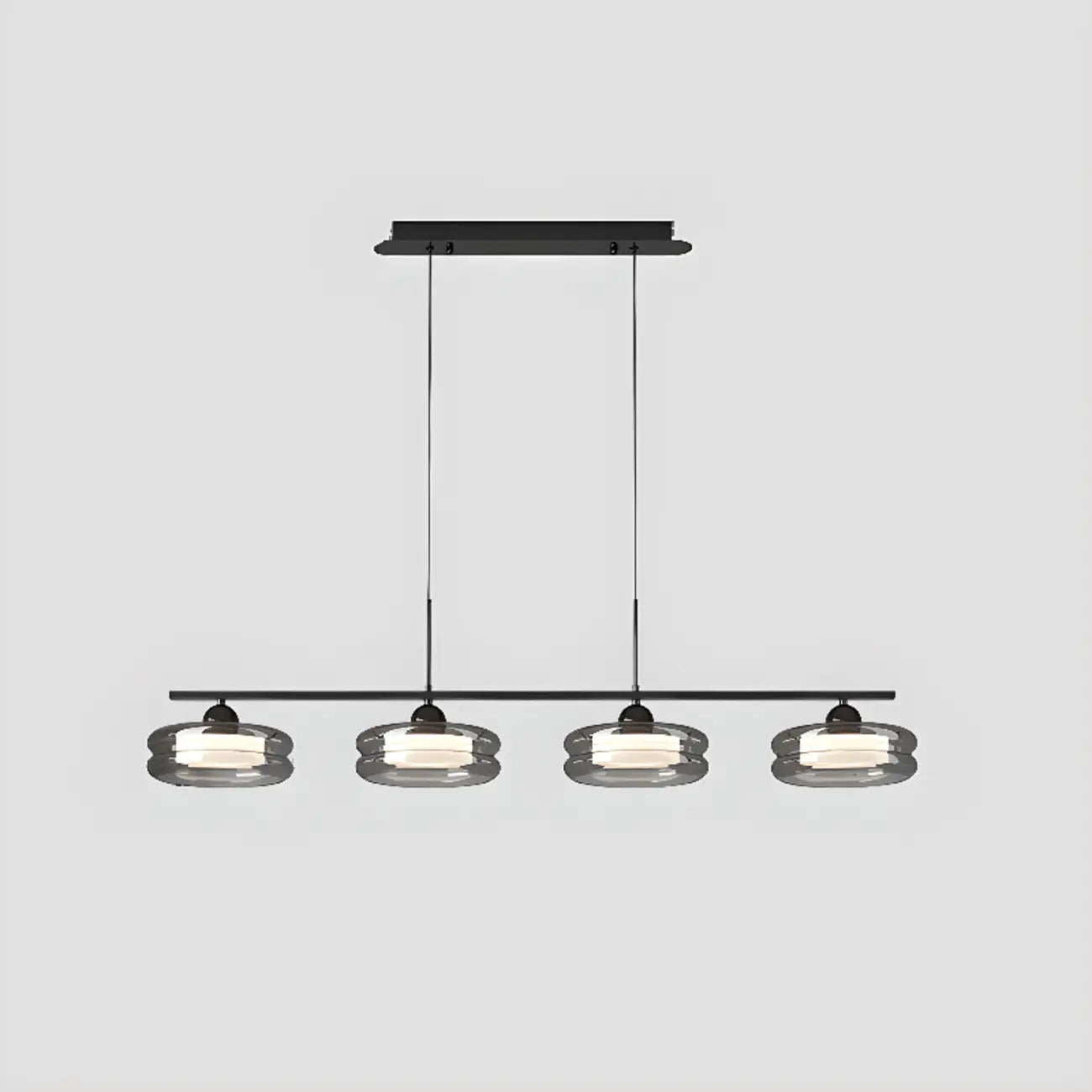 Modern 3-Gear Dimming LED Island Pendant Light for Kitchen