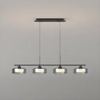 Modern 3-Gear Dimming LED Island Pendant Light for Kitchen