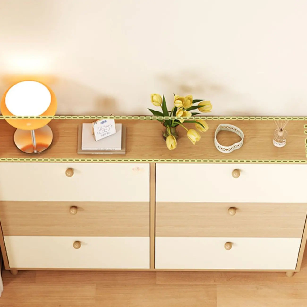 Vertical Wooden Shoe Cabinet for Entryway