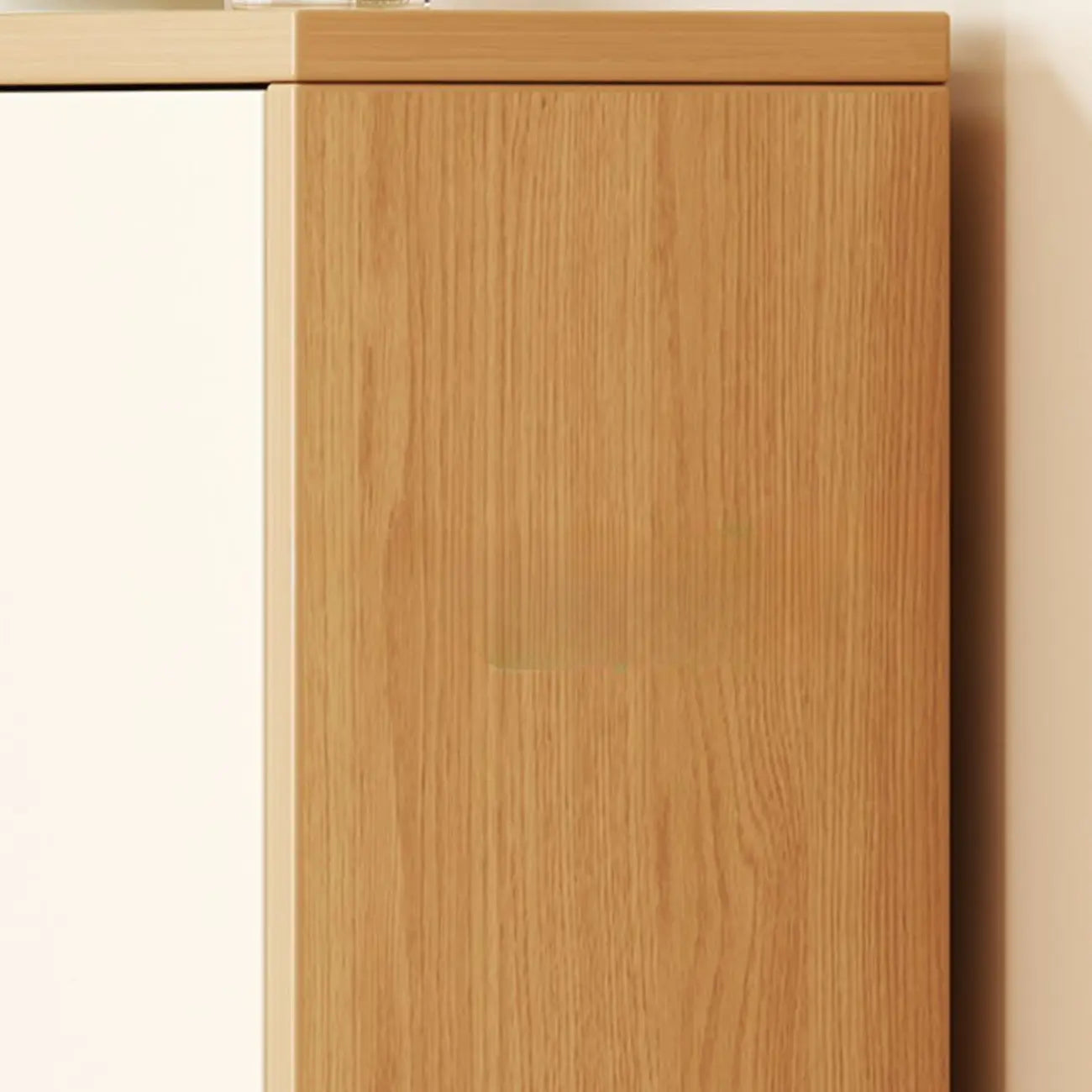 Vertical Wooden Shoe Cabinet for Entryway
