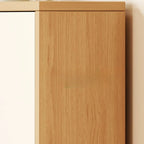 Vertical Wooden Shoe Cabinet for Entryway