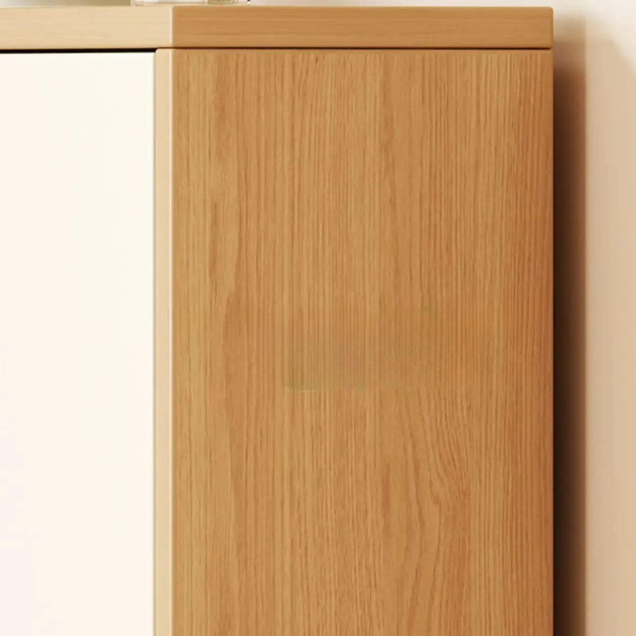 Vertical Wooden Shoe Cabinet for Entryway