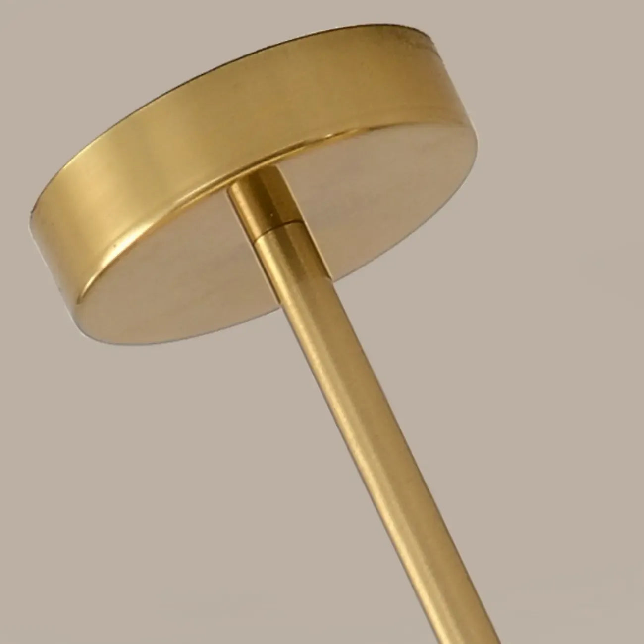 Modern White Drum Glass Living Room Chandelier