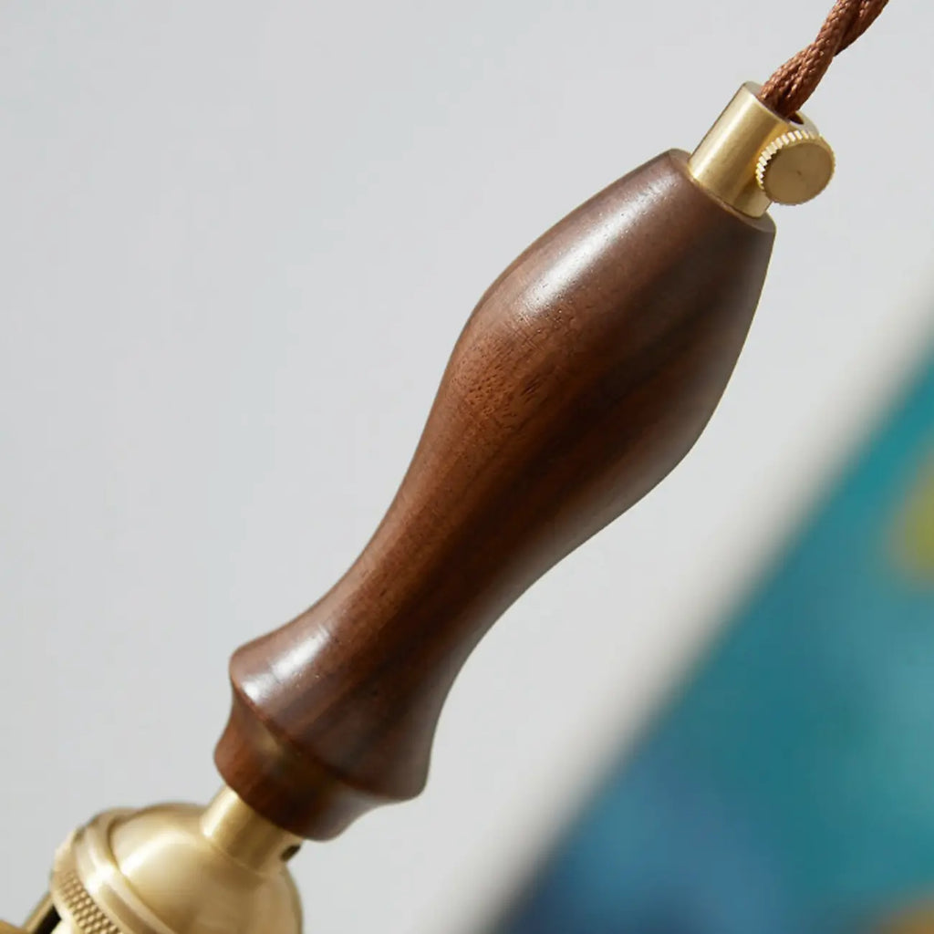 Classic White Brass Ceramic Dome Pendant Light