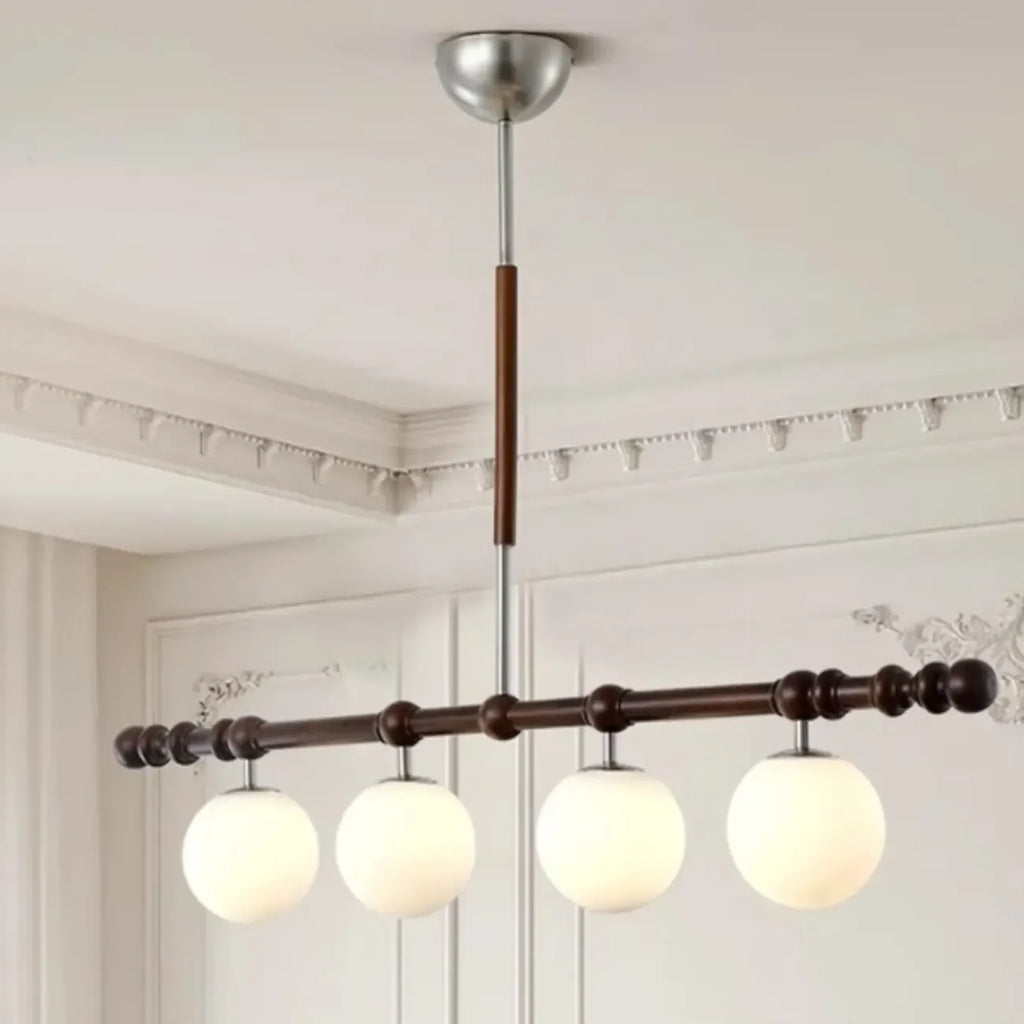 Modern Glass Globe Pendant Light for Kitchen Island
