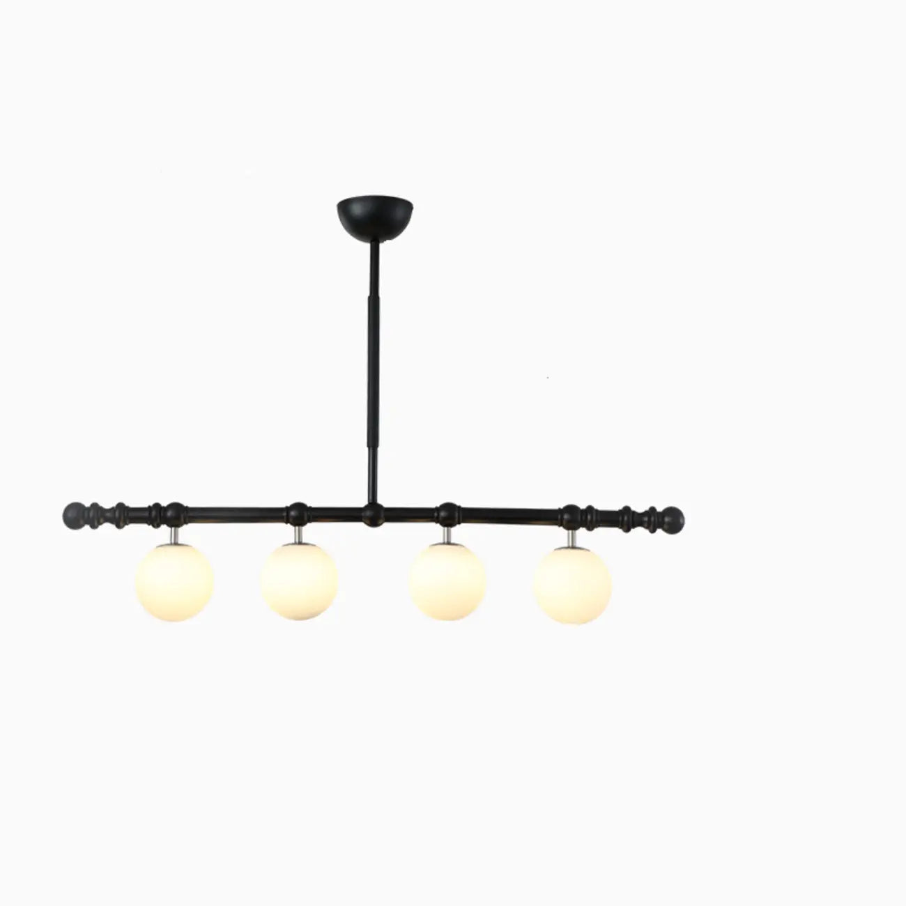 Modern Glass Globe Pendant Light for Kitchen Island