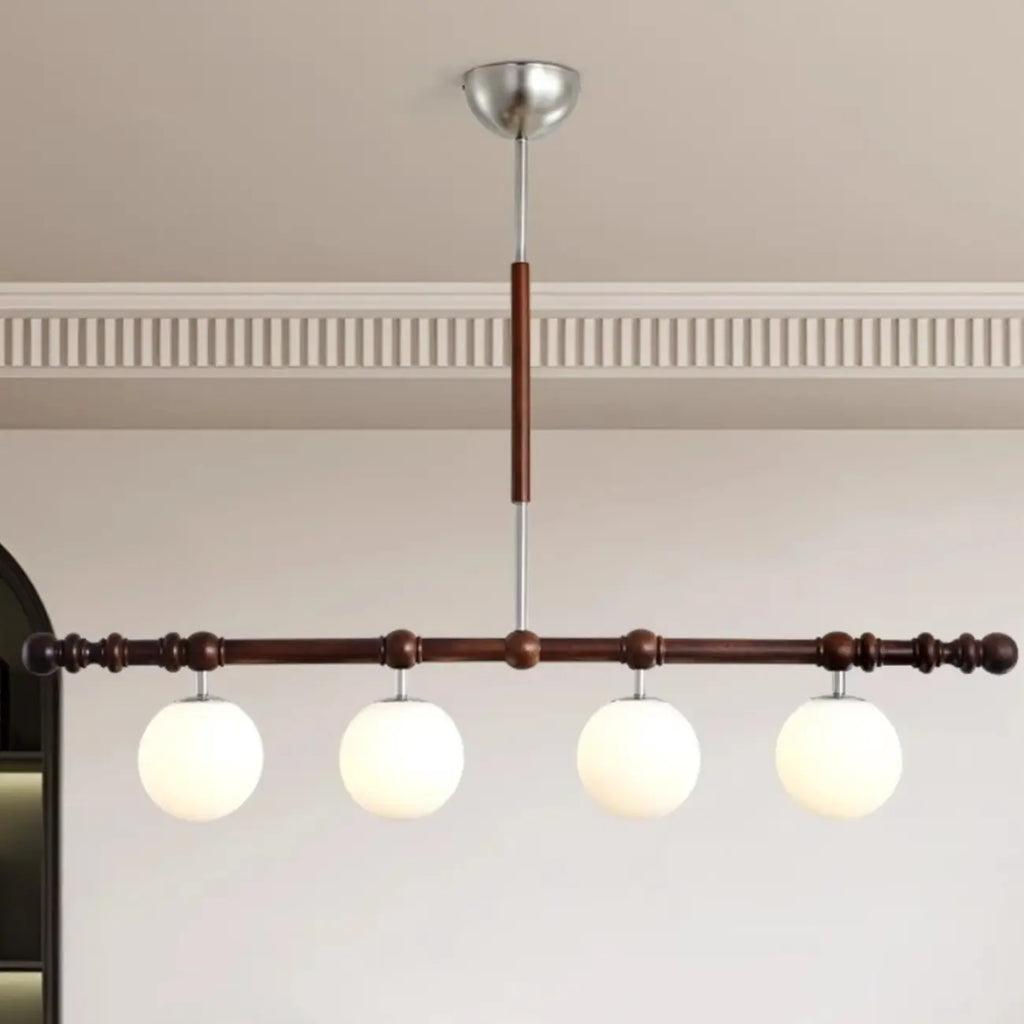Modern Glass Globe Pendant Light for Kitchen Island