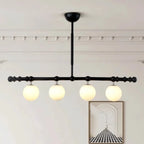 Modern Glass Globe Pendant Light for Kitchen Island