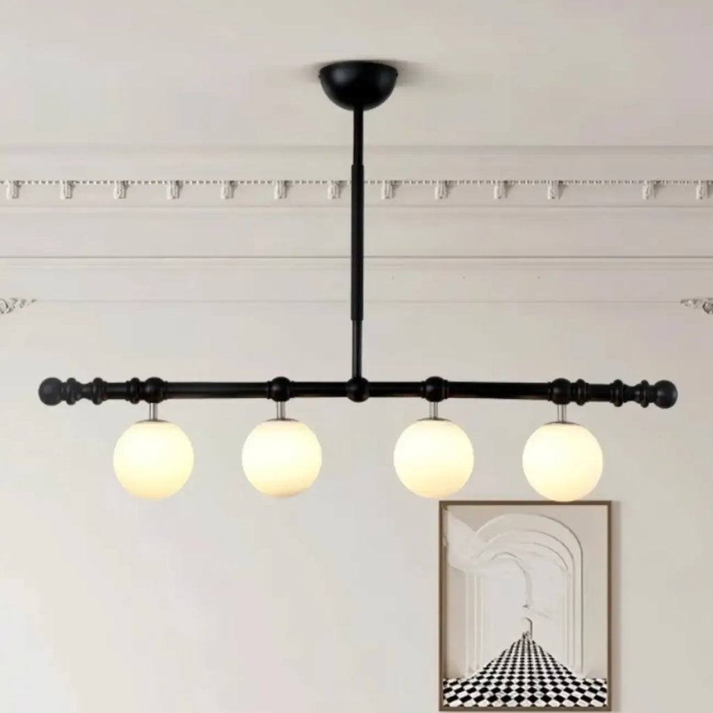 Modern Glass Globe Pendant Light for Kitchen Island