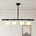 Modern Glass Globe Pendant Light for Kitchen Island