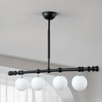 Modern Glass Globe Pendant Light for Kitchen Island