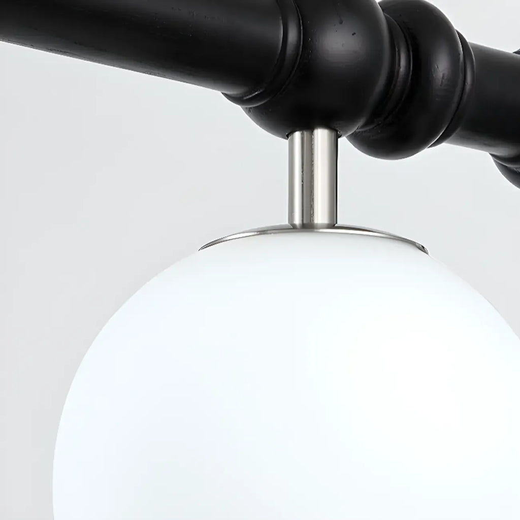 Modern Glass Globe Pendant Light for Kitchen Island