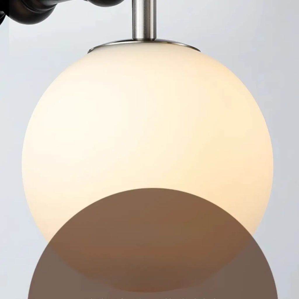 Modern Glass Globe Pendant Light for Kitchen Island