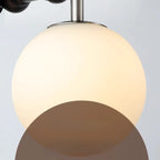 Modern Glass Globe Pendant Light for Kitchen Island