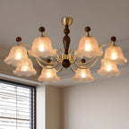 Modern Antique Flower Shape Chandelier for Dining Room