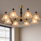 Modern Antique Flower Shape Chandelier for Dining Room