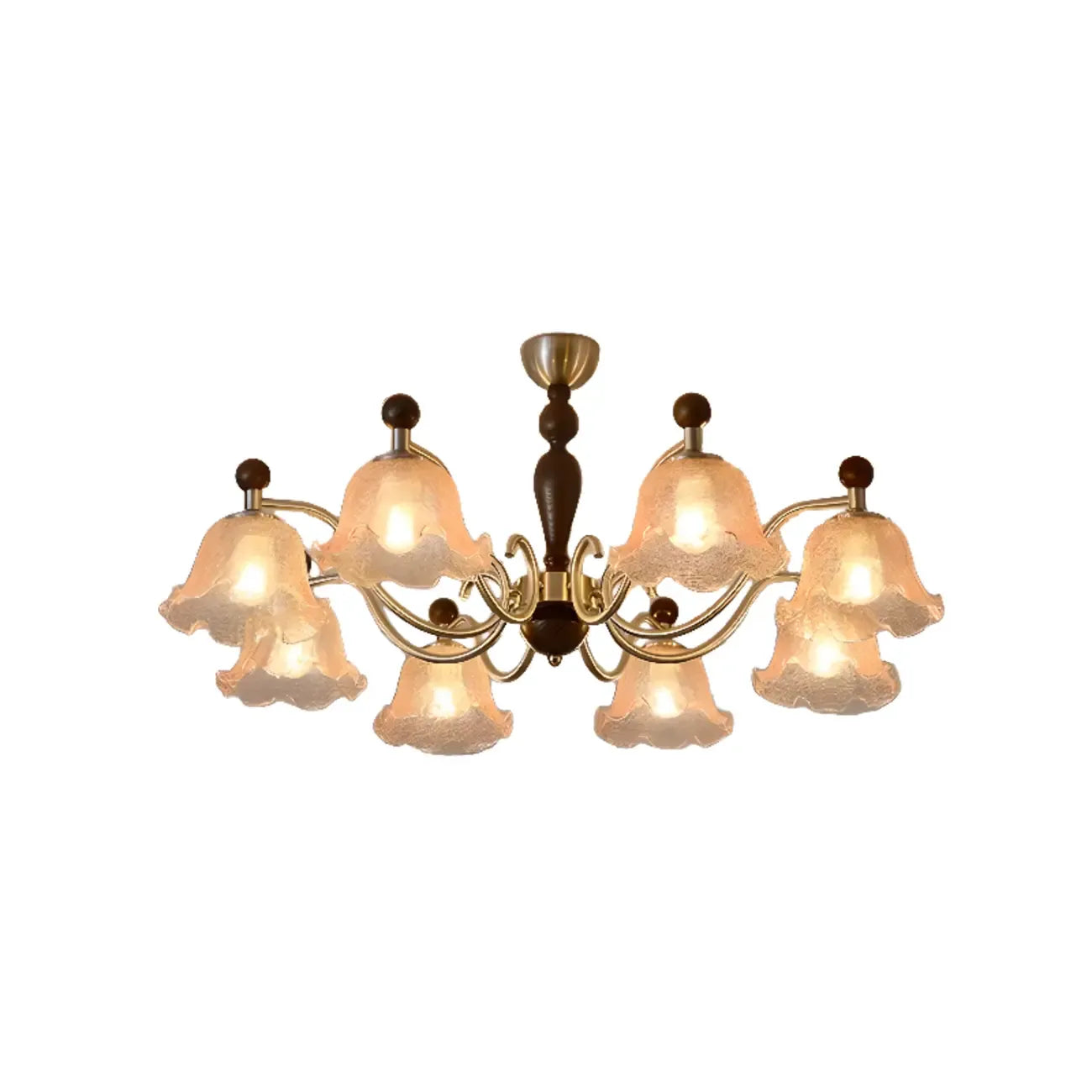Modern Antique Flower Shape Chandelier for Dining Room