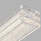 Modern Black Metal LED Island Light for Kitchen Area