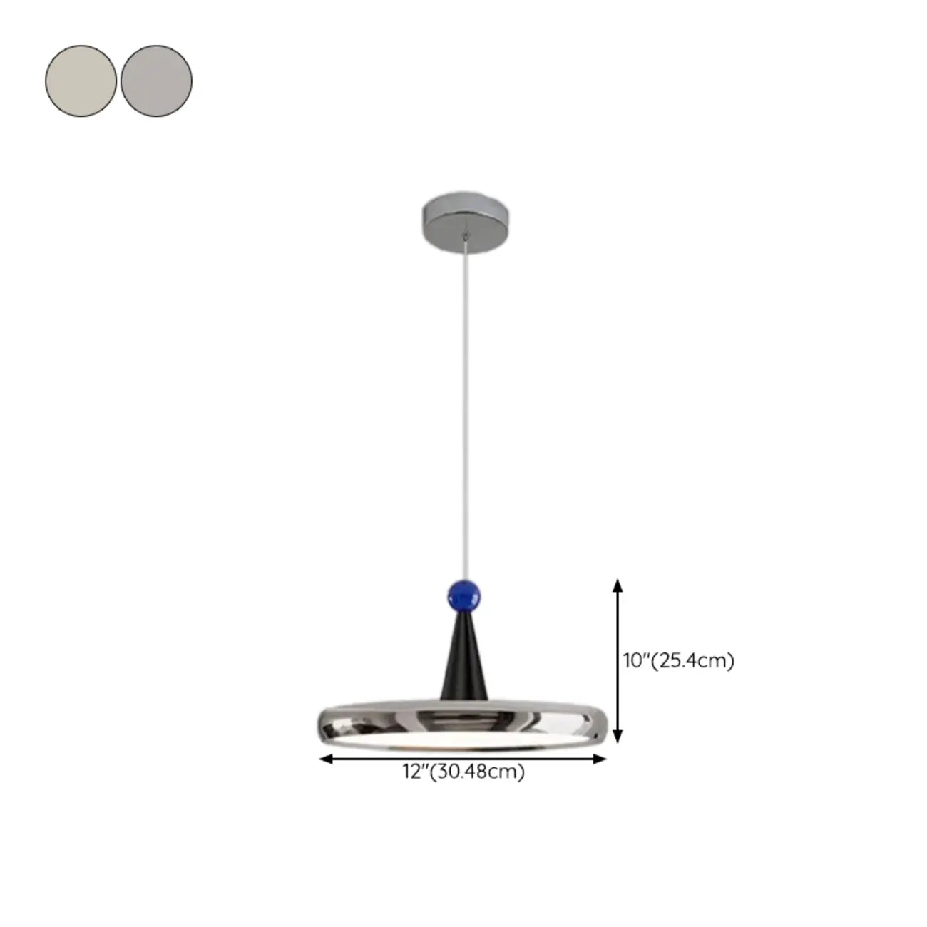 Modern Geometric Cream Acrylic Pendant Light with Multi Dimming