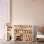 Portable Glam Plastic Clear Shoe Boxes in White