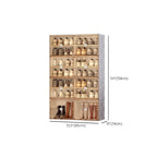 Portable Glam Plastic Clear Shoe Boxes in White