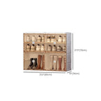Portable Glam Plastic Clear Shoe Boxes in White