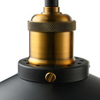 Industrial Black Brass Flexible Swing Arm Wall Light