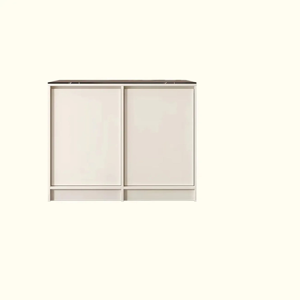 Modern Wood Buffet with Alterable Shelf and Doors