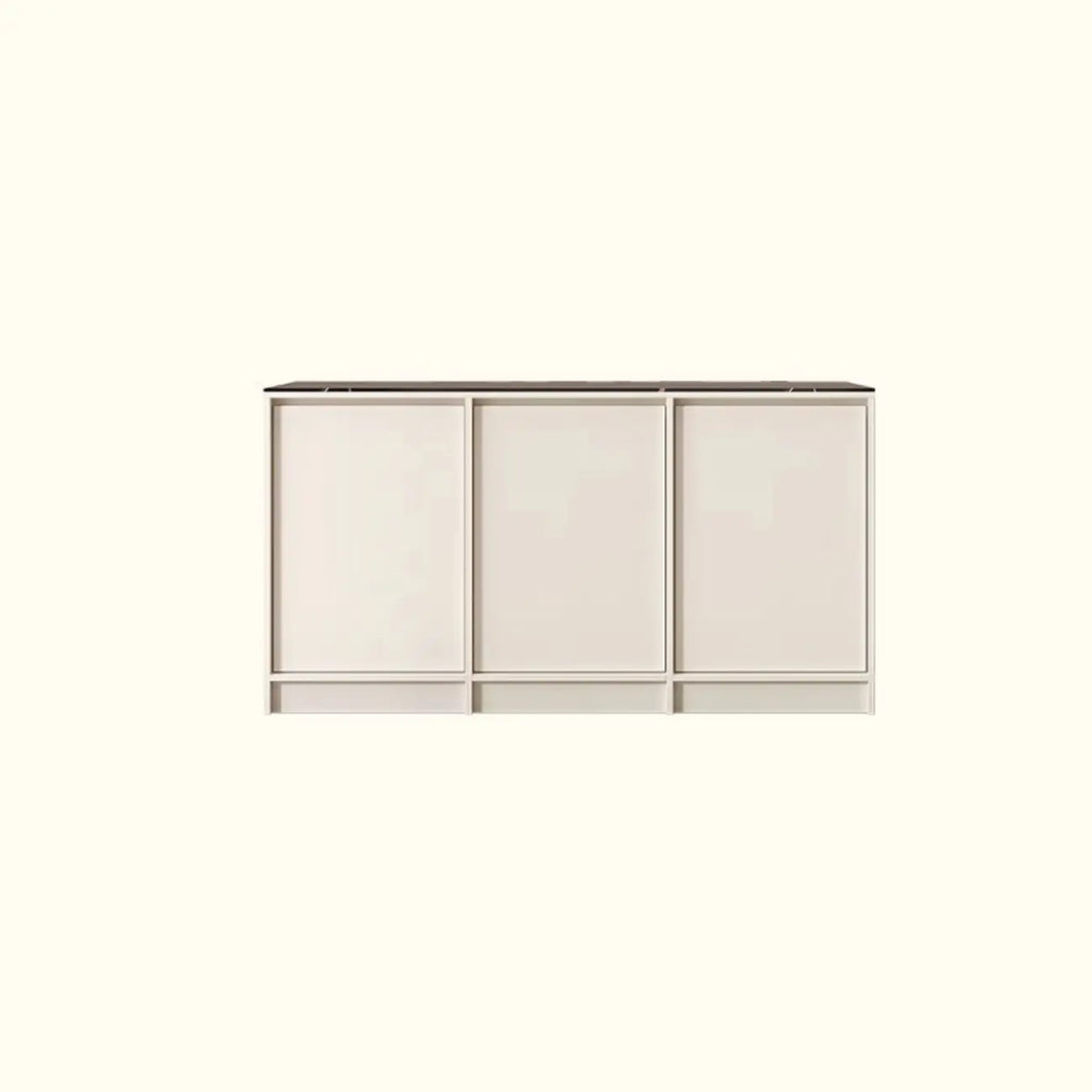 Modern Wood Buffet with Alterable Shelf and Doors