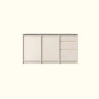 Modern Wood Buffet with Alterable Shelf and Doors
