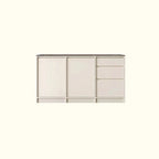 Modern Wood Buffet with Alterable Shelf and Doors