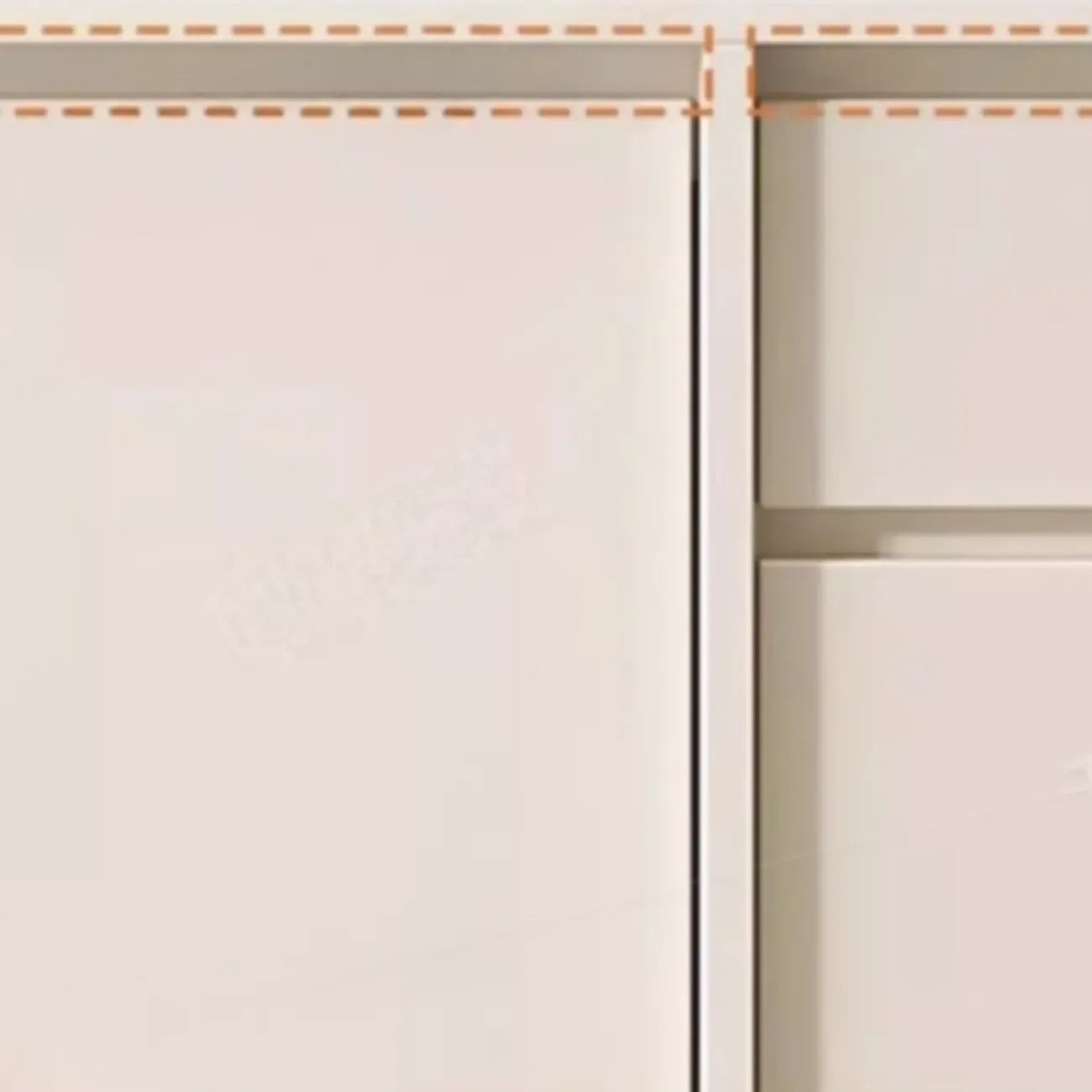 Modern Wood Buffet with Alterable Shelf and Doors