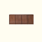 Modern Wood Buffet with Alterable Shelf and Doors