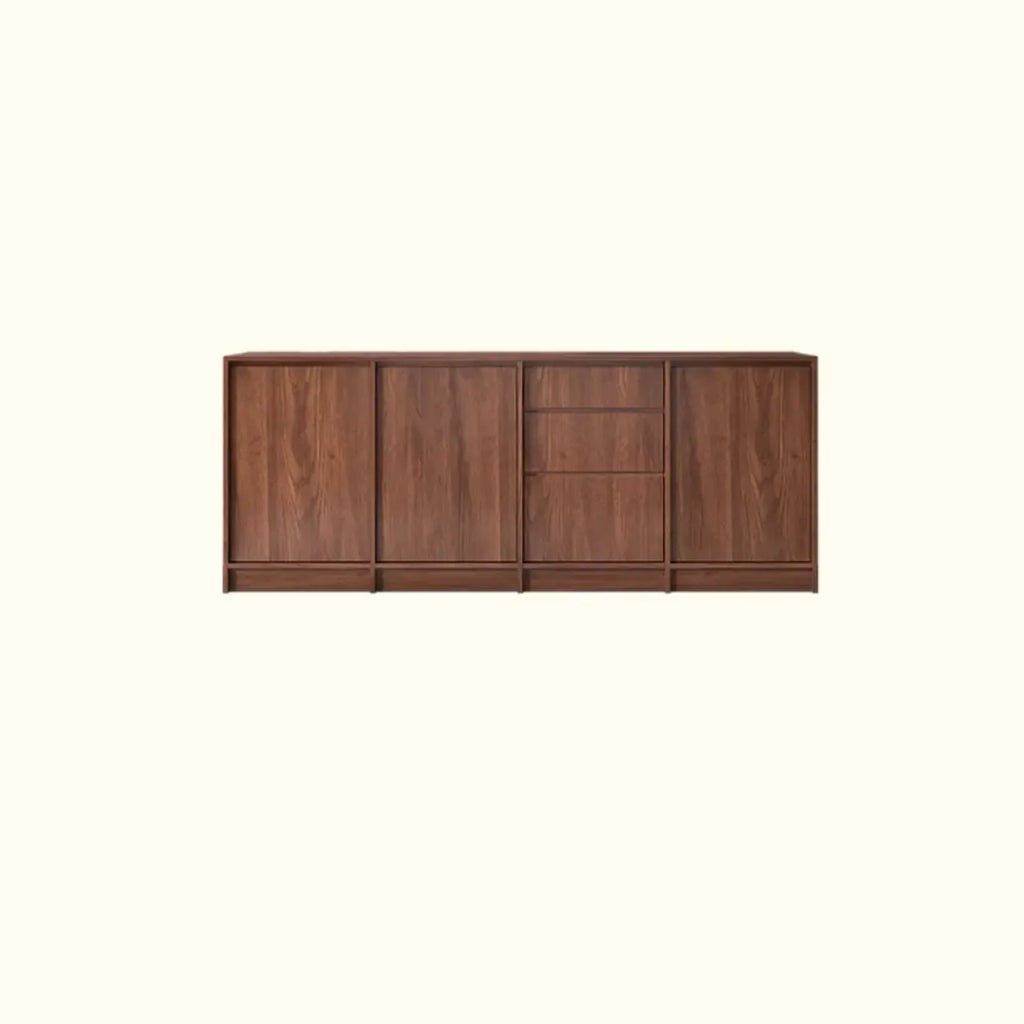 Modern Wood Buffet with Alterable Shelf and Doors