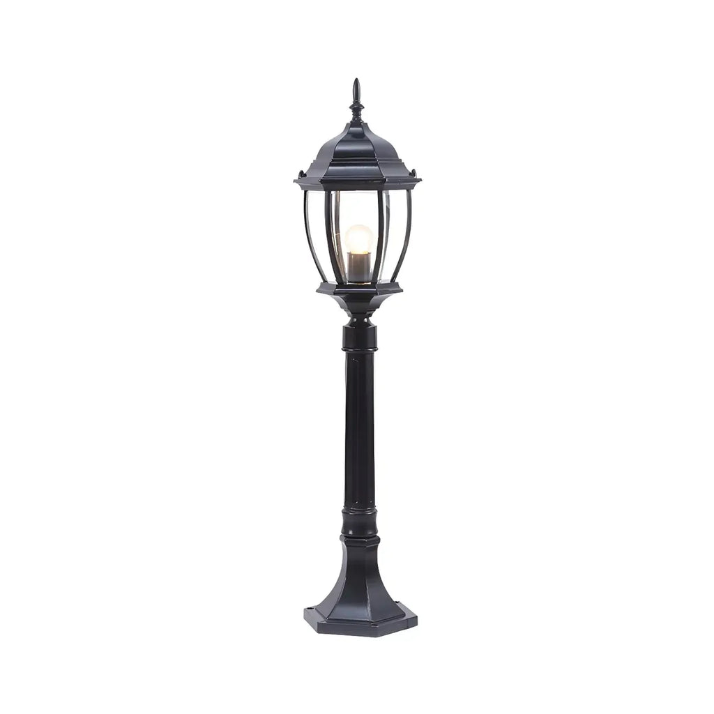 Vintage Post Lantern Durable Metal Landscape Lighting