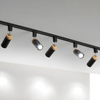 4-Light Metal Modern LED Track Lighting Fixture Adjustable Head