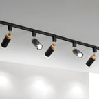 4-Light Metal Modern LED Track Lighting Fixture Adjustable Head