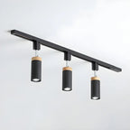 4-Light Metal Modern LED Track Lighting Fixture Adjustable Head