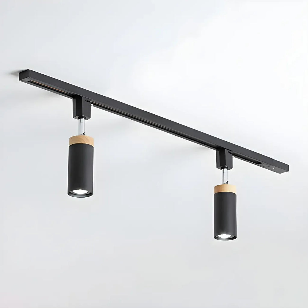 4-Light Metal Modern LED Track Lighting Fixture Adjustable Head
