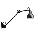 Industrial Metal Black Adjustable Swing Arm Wall Light